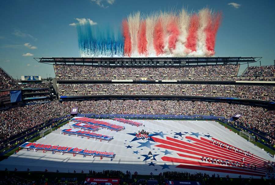 A festa no Lincoln Financial Field A festa no Lincoln Financial Field