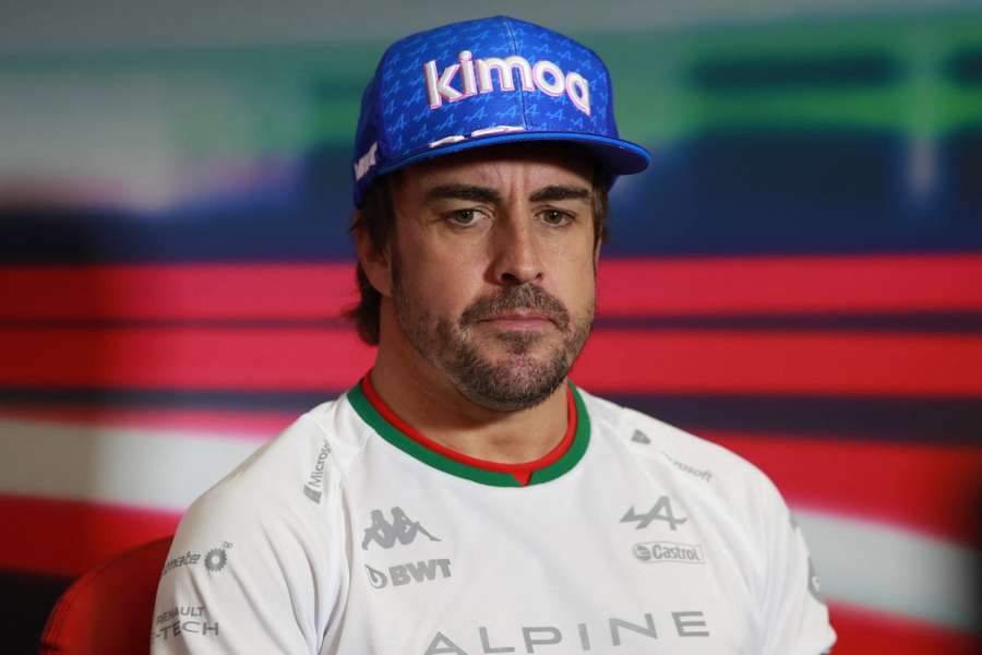 Alpine driver Fernando Alonso