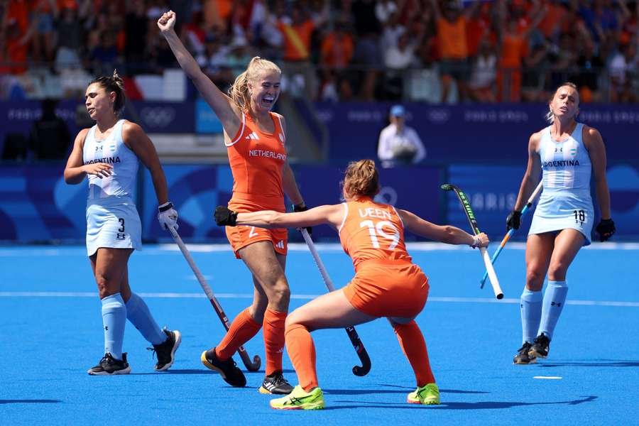 Luna Fokke was met een doelpunt en een assist belangrijk voor Nederland