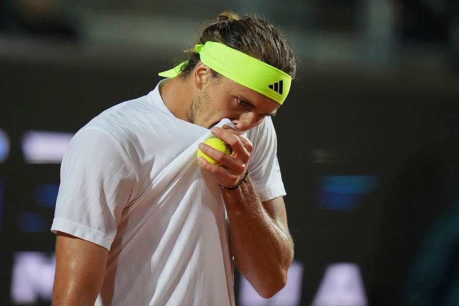 Alexander Zverev vergab im ersten Satz vier Satzbälle