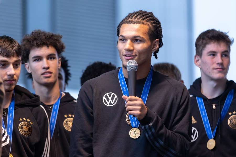 Paris Brunner foi o capitão da equipa alemã no Campeonato do Mundo sub-17