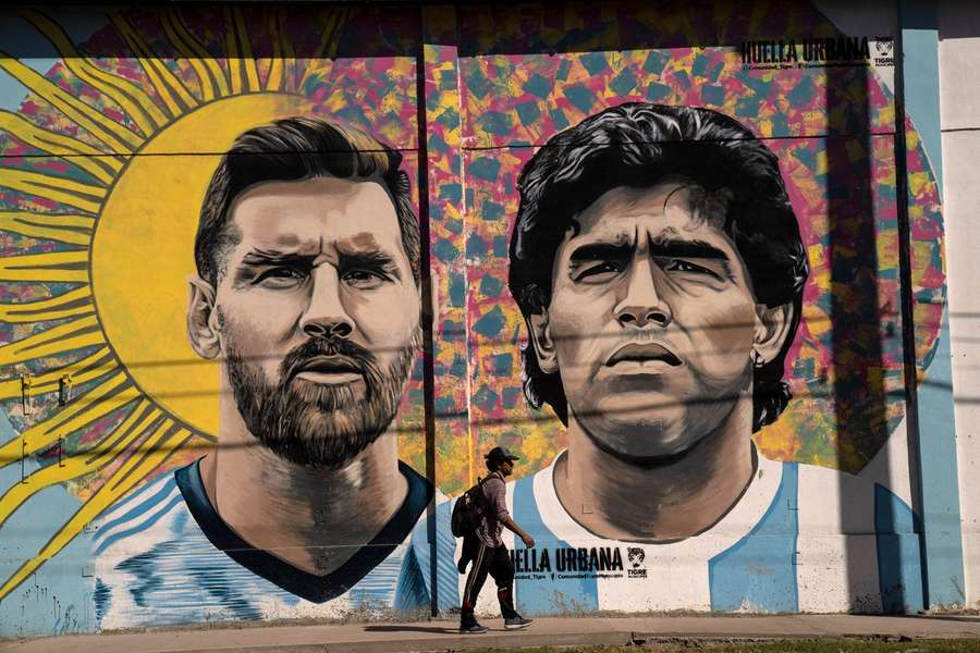 VM-hold præsentation - ARGENTINA: Kan Lionel Messi efterligne Diego Maradona?