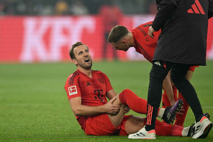 Kane war in Dortmund nach nur 33 Minuten mit Oberschenkelproblemen vom Feld gehumpelt.