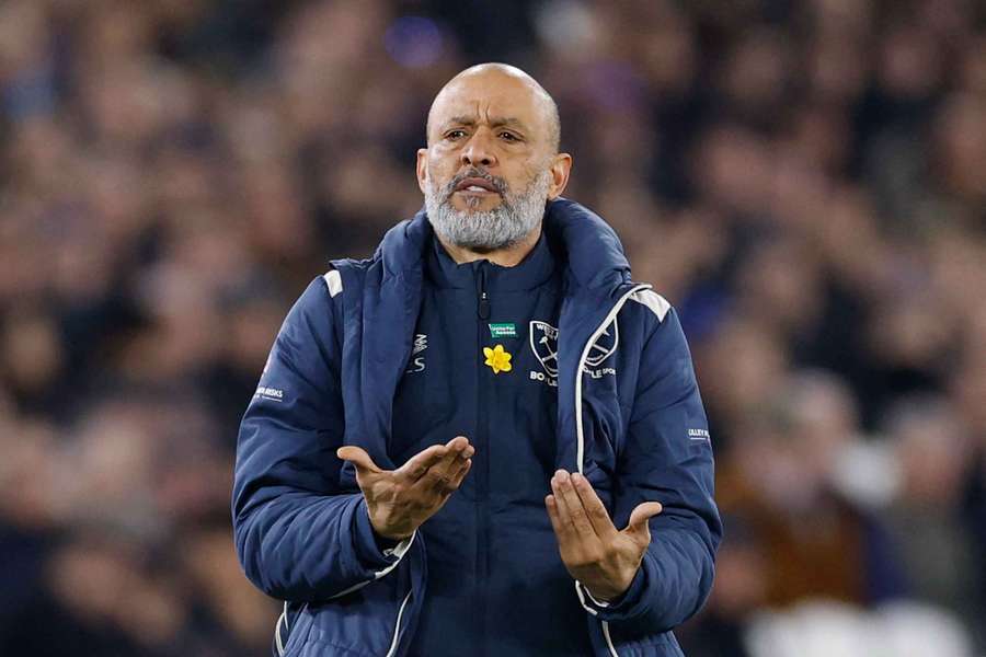 Nuno Espírito Santo, treinador do West Ham Nuno Espírito Santo, treinador do West Ham