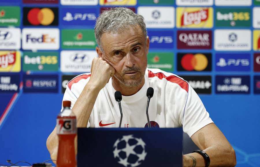 PSG-Trainer Enrique PSG-Trainer Enrique