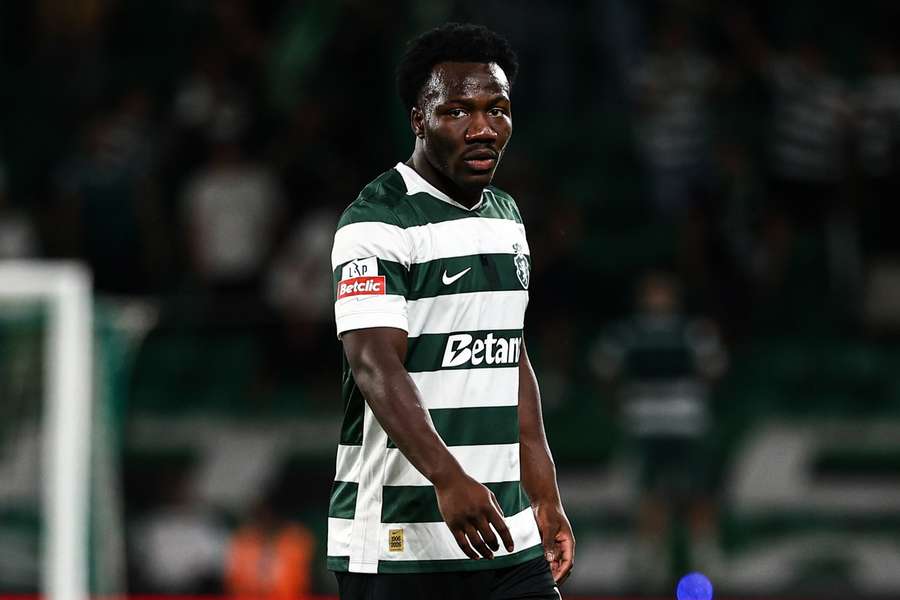 Nestory Irankunda, extremo do Sporting Nestory Irankunda, extremo do Sporting