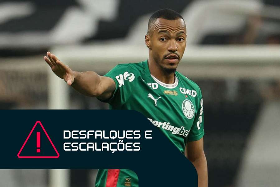 Marlon Freitas está suspenso e desfalca Palmeiras contra Athletico-PR