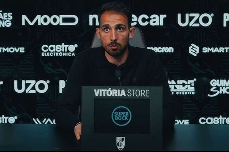 Gil Lameiras, treinador do Vitória SC