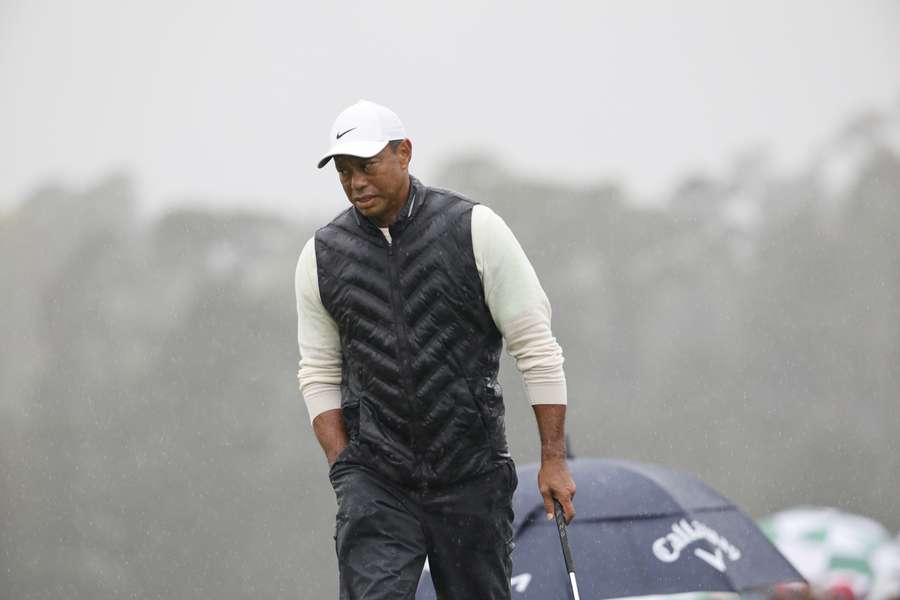 Tiger Woods deed nog wel mee aan het Masters Tournament op Augusta