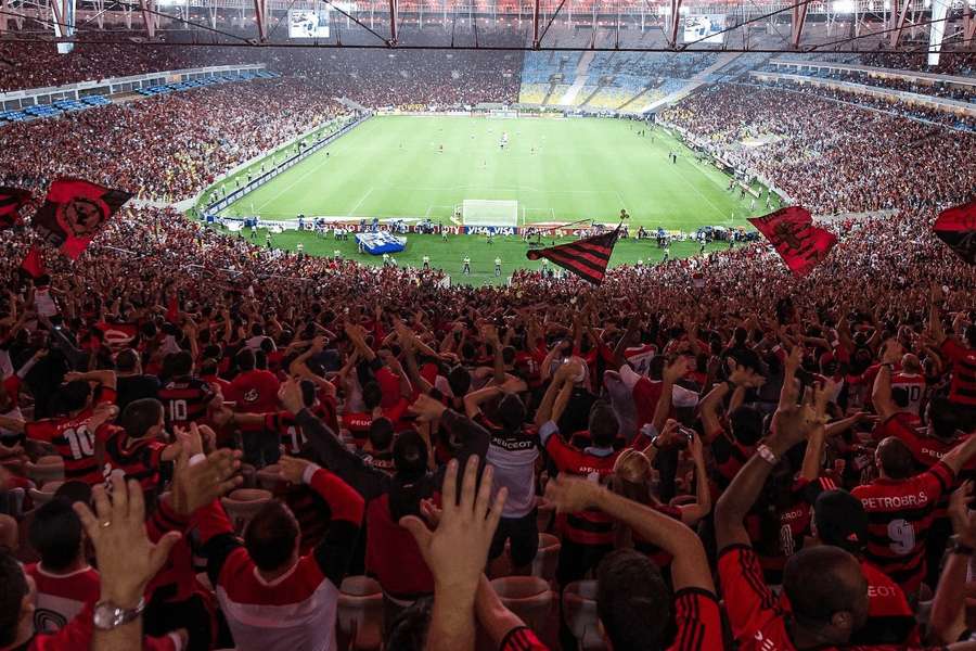 Torcida do Fla no Maracanã