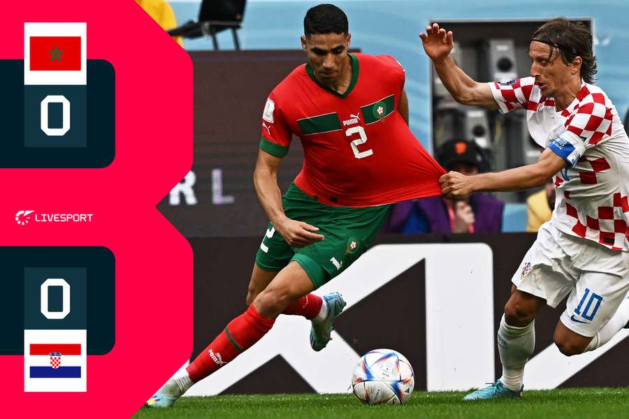 Maroko – Chorvatsko 0:0. Obhájci stříbra začali v Kataru bezbrankovou remízou