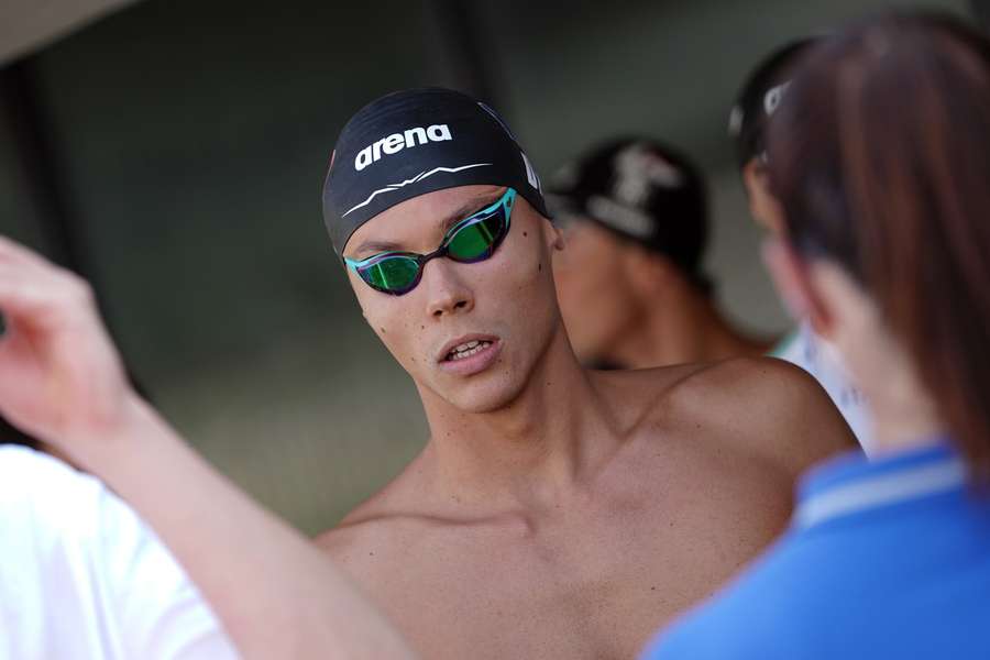 Medalie de argint pentru David Popovici în finala de 50 m liber
