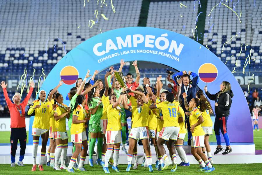 Colombia celebra el título