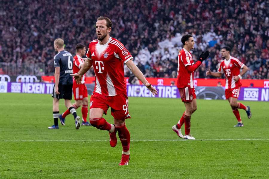 Harry Kane was the star of the show for Bayern again Harry Kane was the star of the show for Bayern again