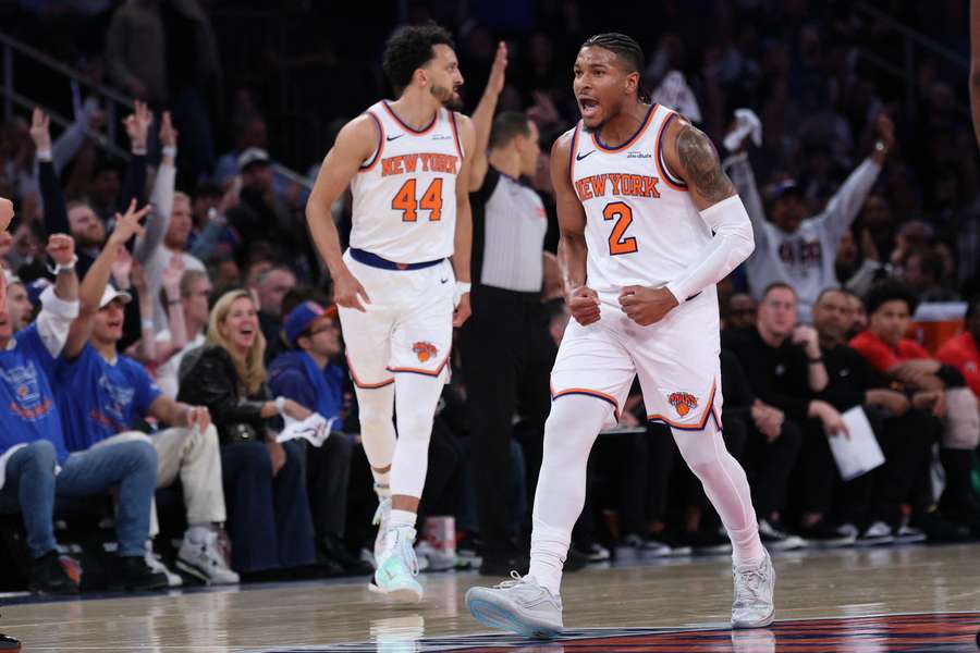 New York Knicks bez Jeremiego Sochana wygrali z Hawks na początek play-off