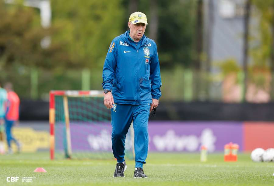 Ancelotti, o técnico da Seleção Brasileira Ancelotti, o técnico da Seleção Brasileira