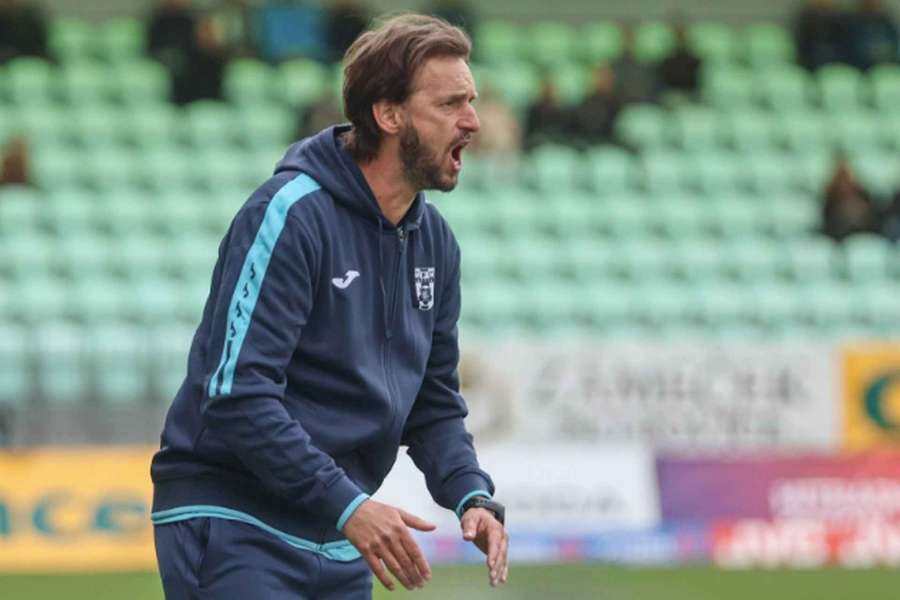 Trenér Karviné Marek Jarolím.