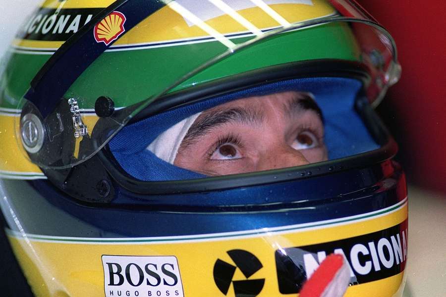 Ayrton Senna vandt tre VM-titler og er et ikon for den brasilianske befolkning