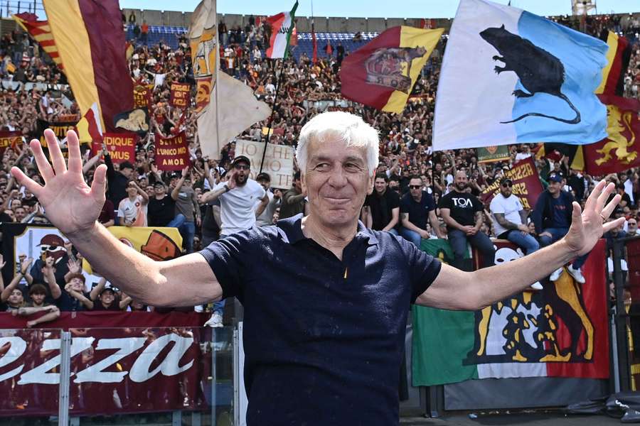 Gian Piero Gasperini, allenatore della Roma