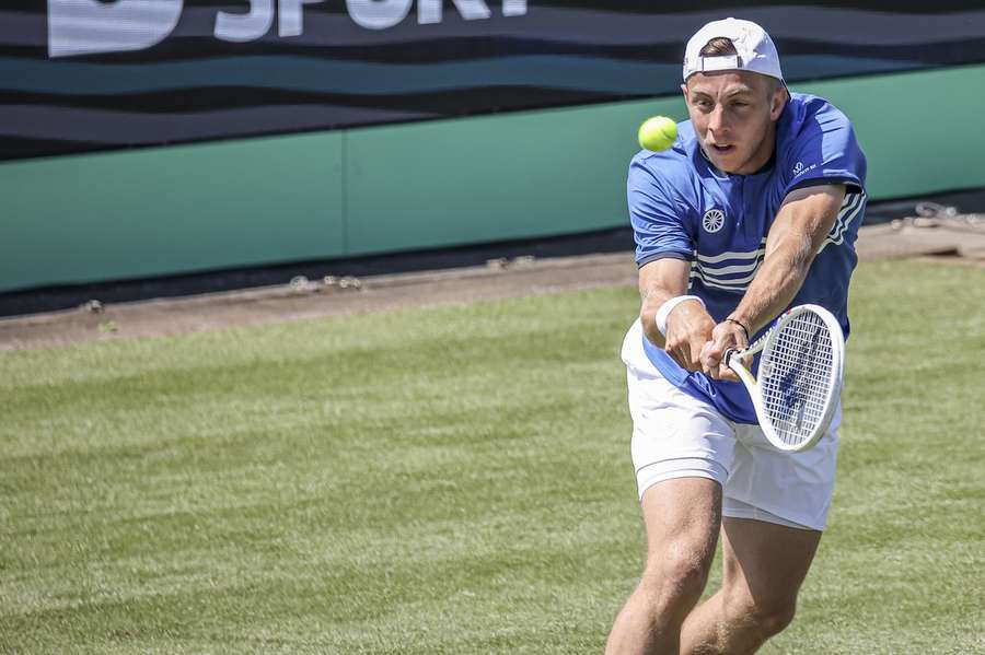 Griekspoor em Rosmalen, o torneio que acabaria por vencer
