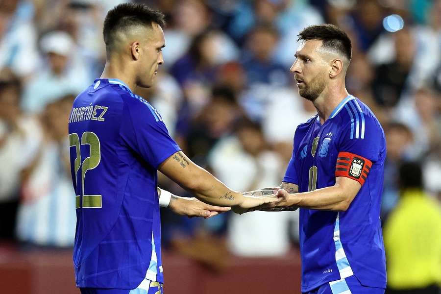 Lautaro y Messi lideran a Argentina.