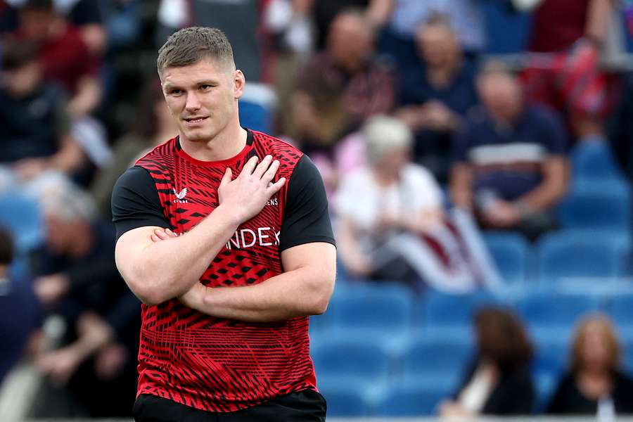 Owen Farrell will remain ineligible for England while he plays for Racing 92