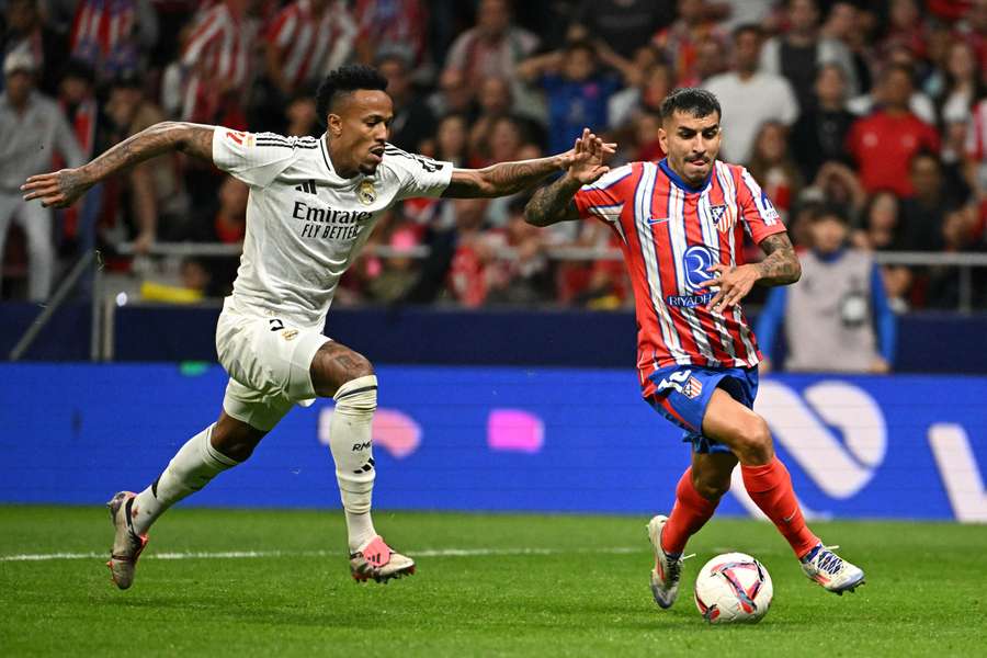 Eder Militao a ouvert le score, Ángel Correa a égalisé