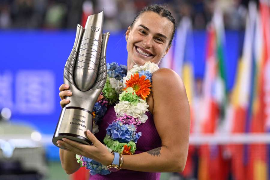 Sabalenka, campeona en Wuhan.