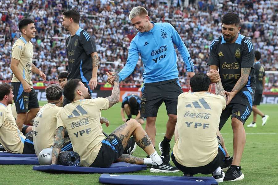 Franco Mastantuono debutará con la selección absoluta de Argentina