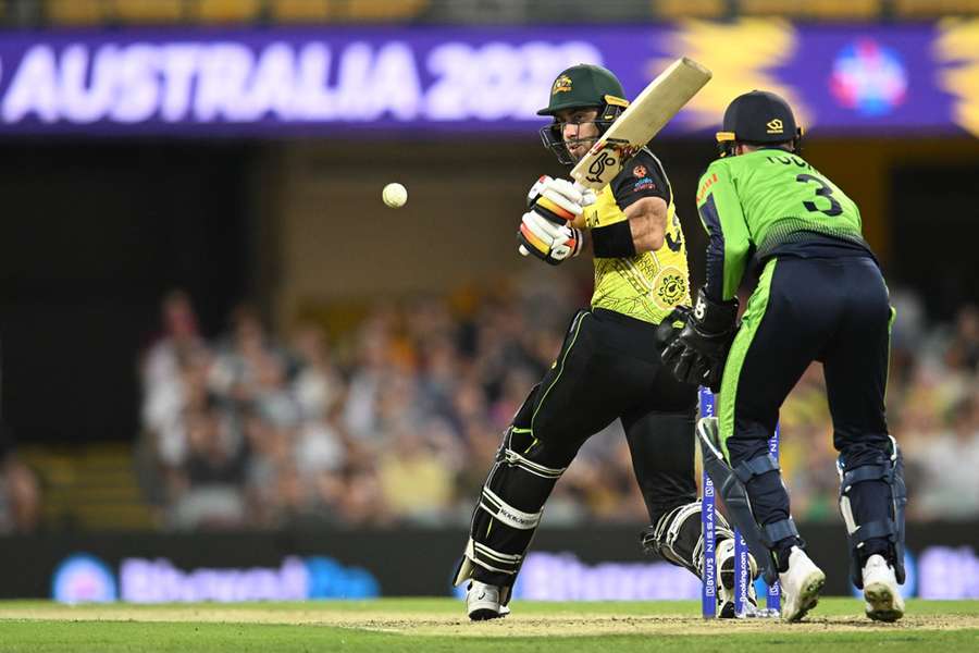 Australia's Maxwell in action earlier this year