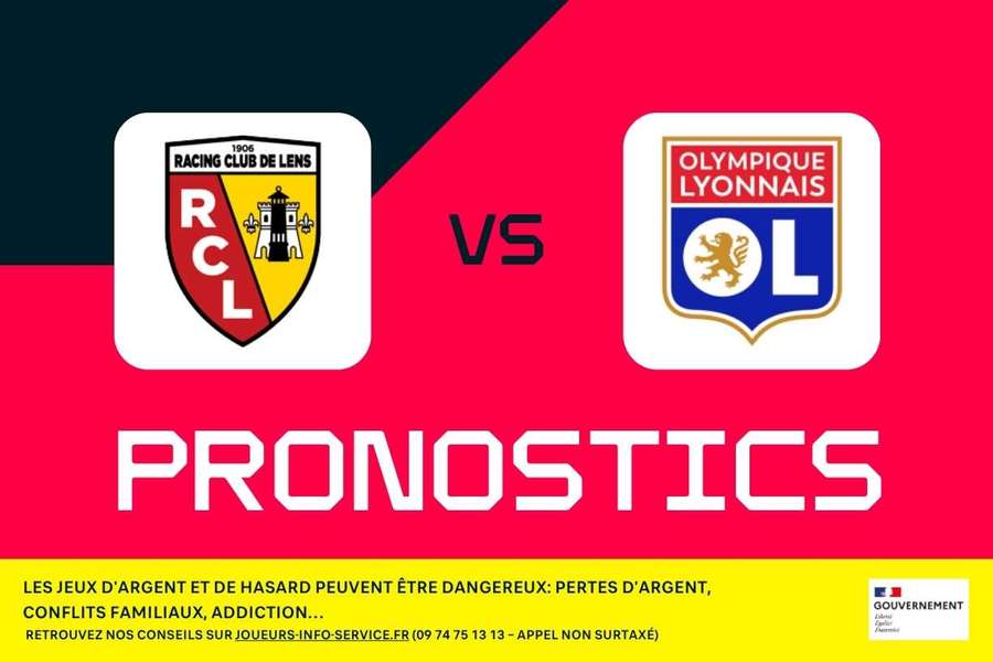 Lens-Lyon : pronostics, conseil de paris et cotes Lens-Lyon : pronostics, conseil de paris et cotes