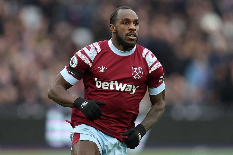 Antonio scored twice for West Ham