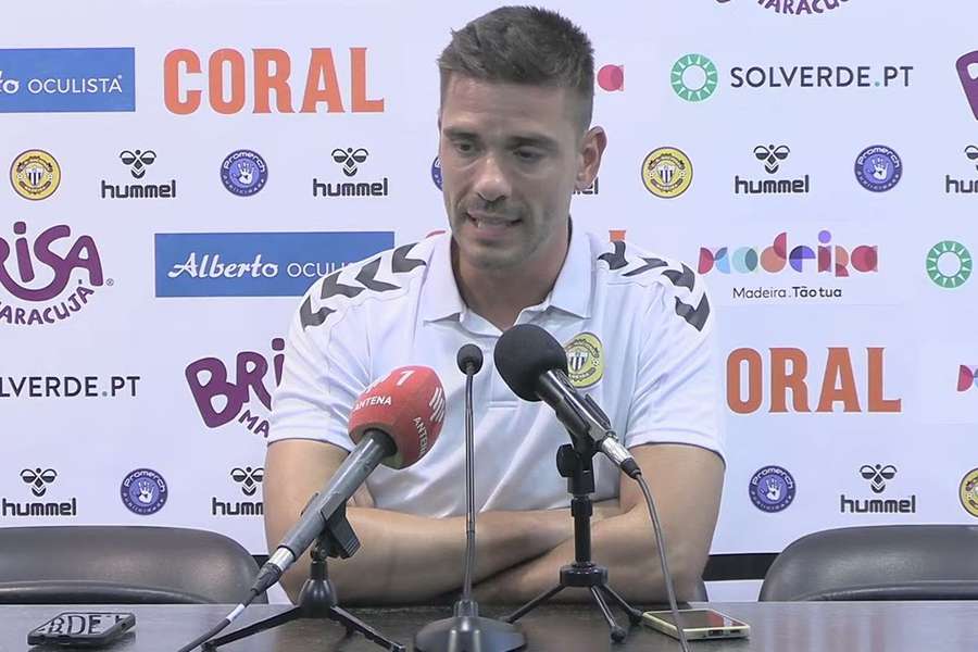 Tiago Margarido, treinador do Nacional