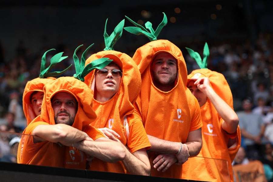 Les "Carota Boys" à l'Open d'Australie 2024.