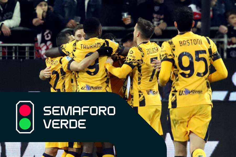 L'Inter passeggia a Cagliari