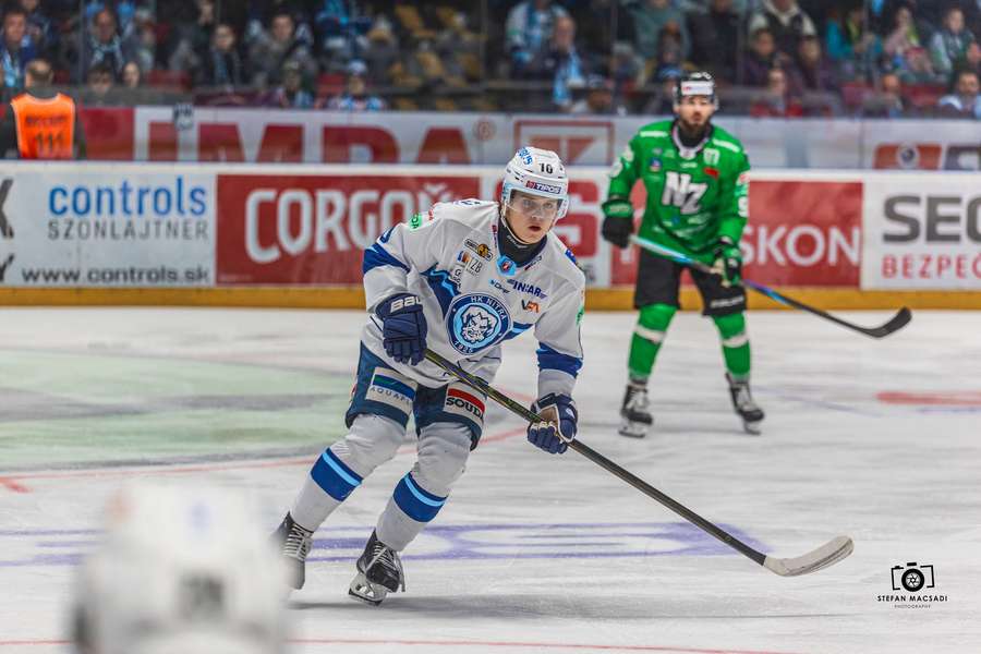 Pobežal je najproduktívnejším juniorom v tejto sezóne Tipos Extraligy.