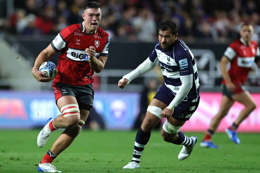 Lock forward Freddie Thomas has impressed for Gloucester this season