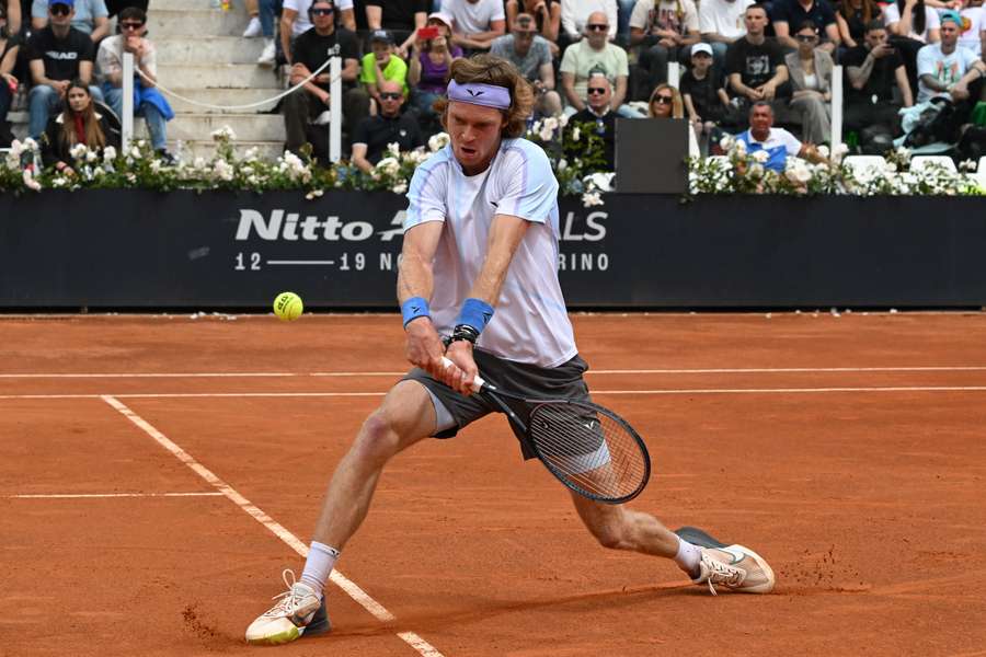 Andrey Rublev ist in Rom der nächste Gegner von Yannick Hanfmann