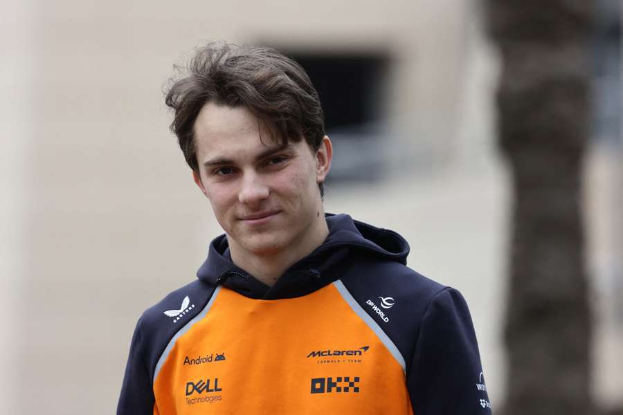 Oscar Piastri during pre-season testing in Bahrain 