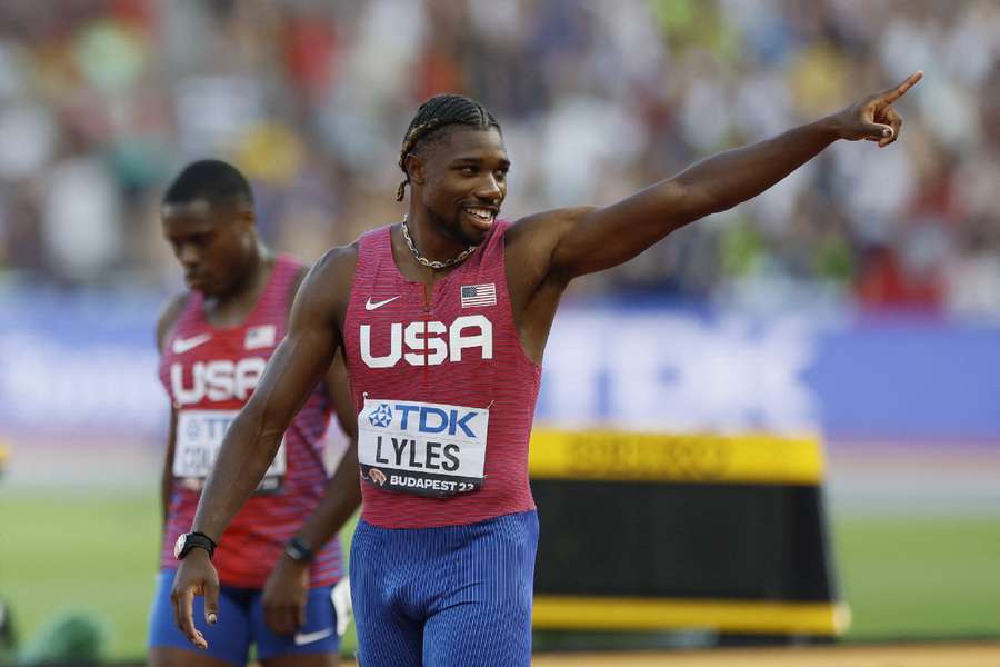 Lyles espera acrescentar o ouro nos 200m ao seu palmarés