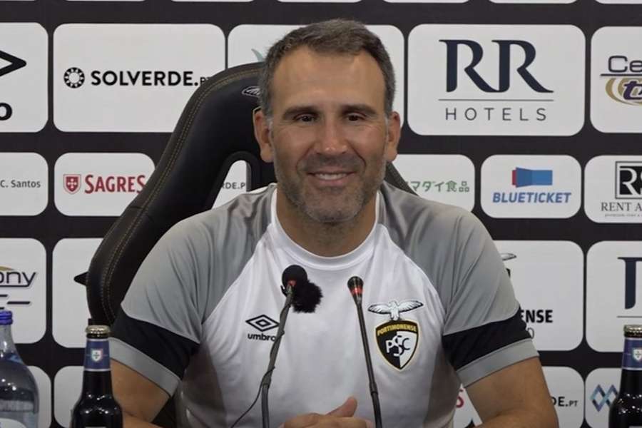 Sérgio Vieira deixa comando técnico do Portimonense à 3.ª jornada