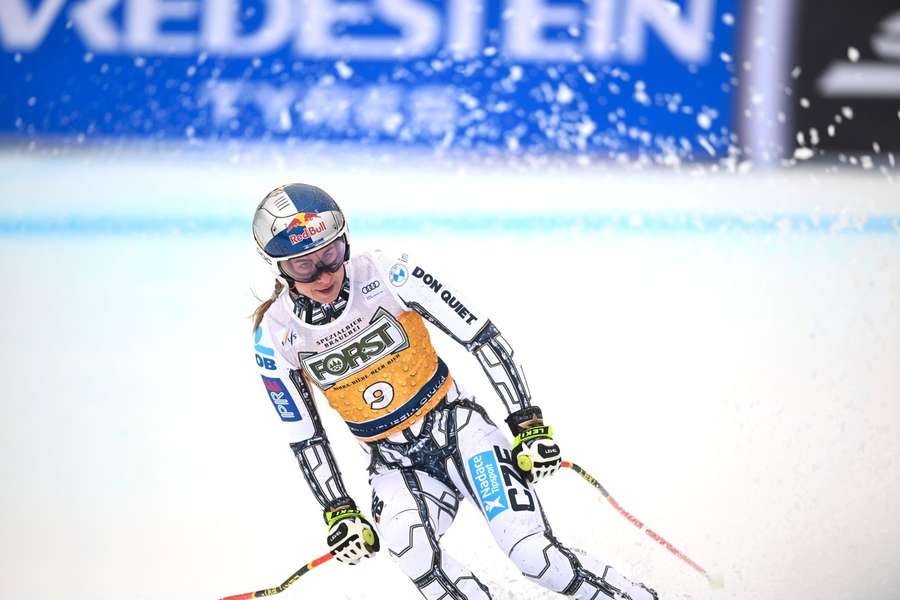 Ledecká dojela šestnáctá.