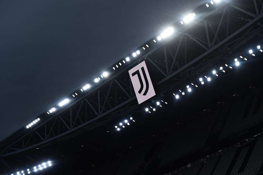 General view inside the Juventus stadium in Turin