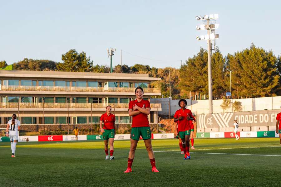 Portugal celebra golo