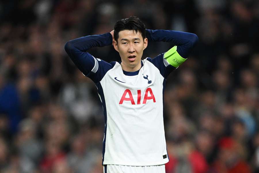 Son Heung-min à la mi-avril.