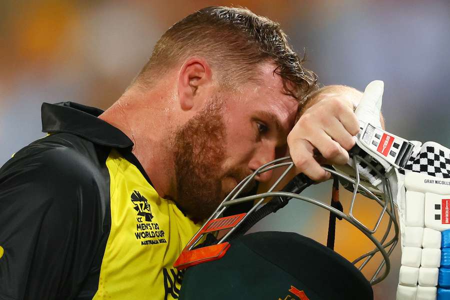 Finch is a doubt for Australia's clash with Ireland