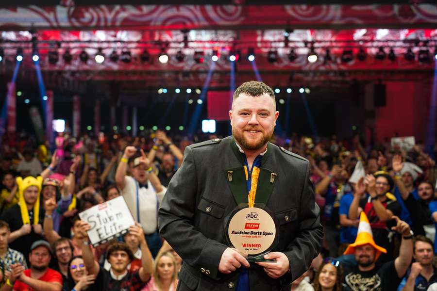 Josh Rock gewann die Austrian Darts Open Josh Rock gewann die Austrian Darts Open