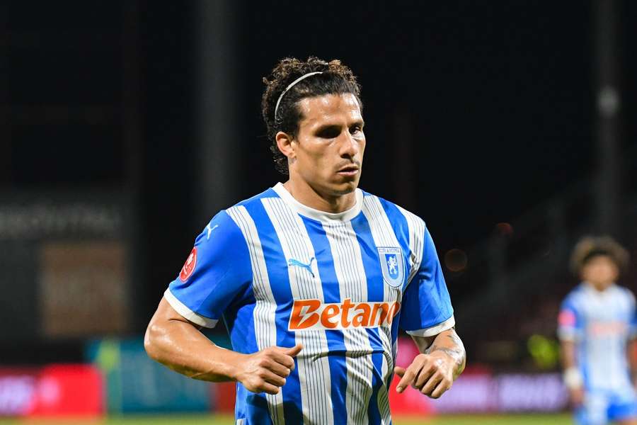 Luis Paradela a evoluat în 21 de partide pentru Universitatea Craiova în sezonul 2024/2025, cubanezul suferind o accidentare gravă