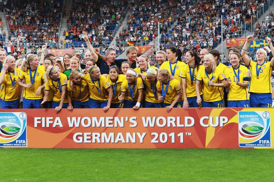 A Suécia foi campeã da Copa da Alemanha, em 2011