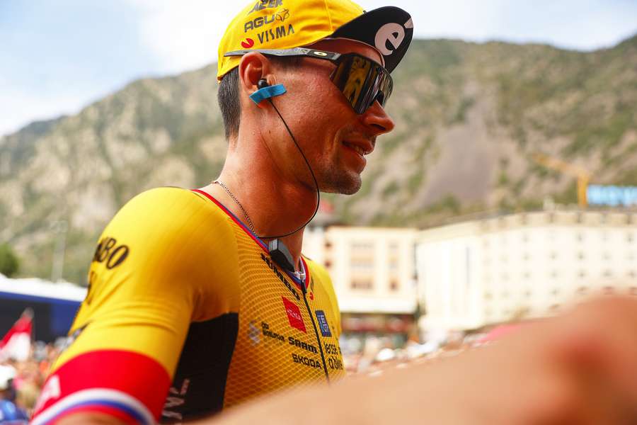 Det blev til en tredjeplads i årets Vuelta a España for Primoz Roglic, der blev slået af holdkammeraterne Sepp Kuss og Jonas Vingegaard.